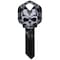 Hillman HILLMAN Wackey Skull House/Office Universal Key Blank KW1 Single 89036 - alternate 1